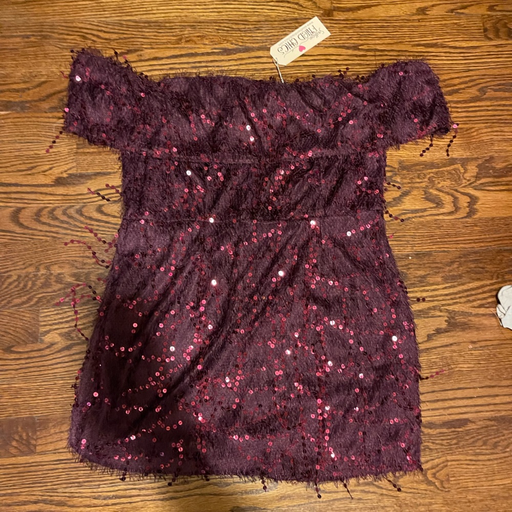 Plus sequin mini dress plus size